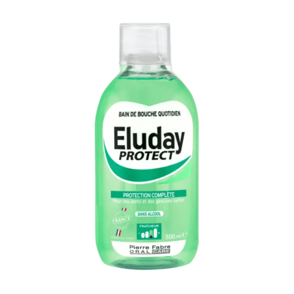 Elgydium Eluday Protect Bain de Bouche Gencives 500ml