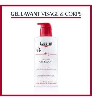EUCERIN GEL LAVANT PH 5 400 ML