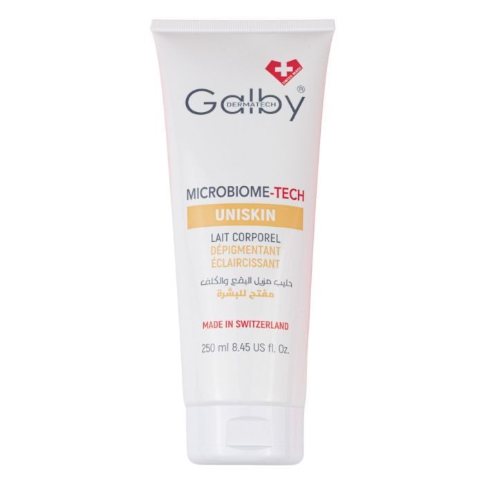 galby-uniskin-microbiome-tech-lait-corporel-depigmentant-eclaircissant-250-ml-2.jpg GALBY UNISKIN MICROBIOME TECH LAIT CORPOREL DEPIGMENTANT ECLAIRCISSANT 250 ML – Image 1