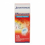 JUVATONUS GINSENG TAURINE EFFERV 15CPS