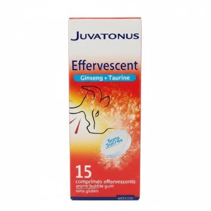 JUVATONUS GINSENG TAURINE EFFERV 15CPS
