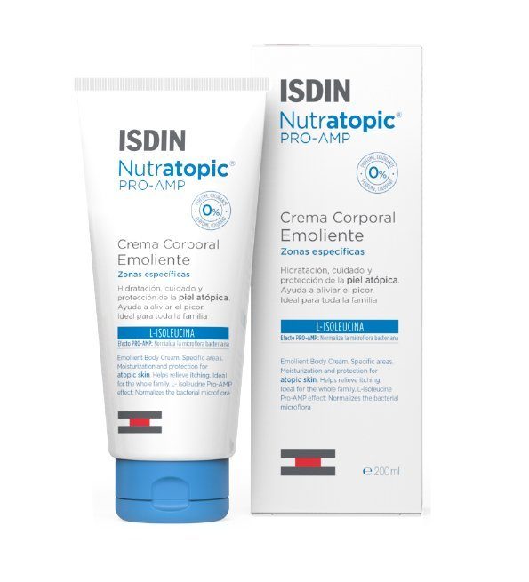 isdin-nutratopic-pro-amp-creme-emoliente-200ml-1-1.jpg ISDIN NUTRATOPIC CREME CORPORELLE EMOLLIENTE 200 ML – Image 1