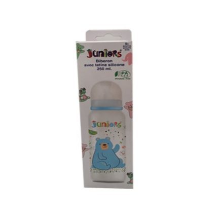 Juniors biberons+poignet 250ml