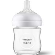 AVENT BIBERON NATURAL EN VERRE 3 TEAT 0M+ 120ML SCY930/01