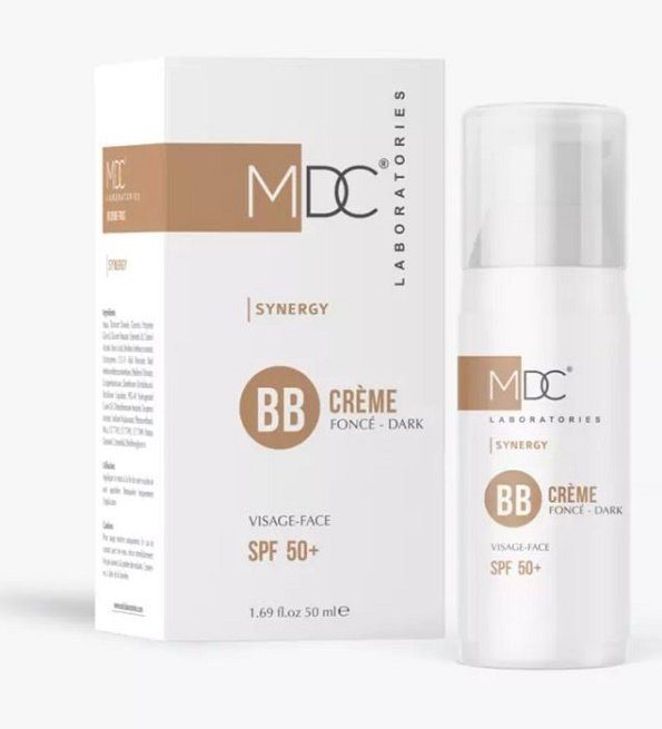 mdc-synery-bb-creme-fonce-spf-50-50-ml-1-2.jpg MDC SYNERGY BB CREME FONCE SPF 50+ 50 ML – Image 1
