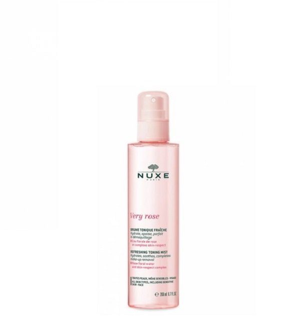 nuxe-very-rose-brume-tonique-fraiche-200ml-1-1.jpg NUXE VERY ROSE BRUME TONIQUE FRAICHE 200ML – Image 1