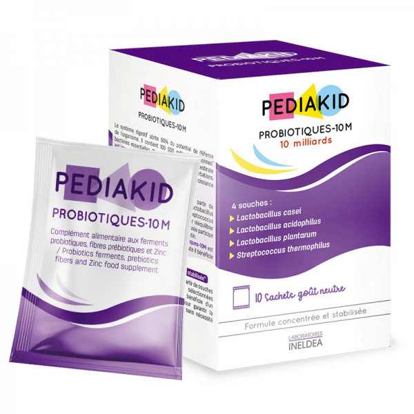 pediakid-probiotiques-10m.png PEDIAKID PROBIOTIQUE 10M 10 SACHETS – Image 1