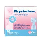 GILBERT PHYSIODOSE SERUM PHYSIOLOGIQUE SALINE SOLUTION 30*5 ML