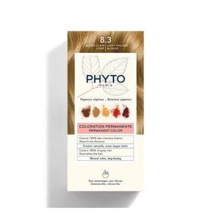 PHYTO COLOR KIT COLORATION 8.3 BLOND CLAIR DORE