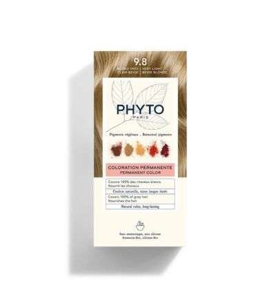 PHYTO COLOR KIT COLORATION 9.8 BLOND TRES CLAIR BEIGE
