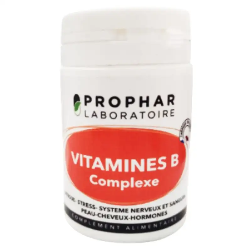 prophar-vitamines-b-complexe-b30-gelules.webp PROPHAR Vitamines B complexe – Image 1