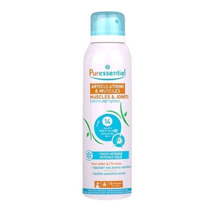 PURESSENTIEL ARTICULATIONS ET MUSCLES 14 HUILES CRYO PURE SPRAY 150 ML