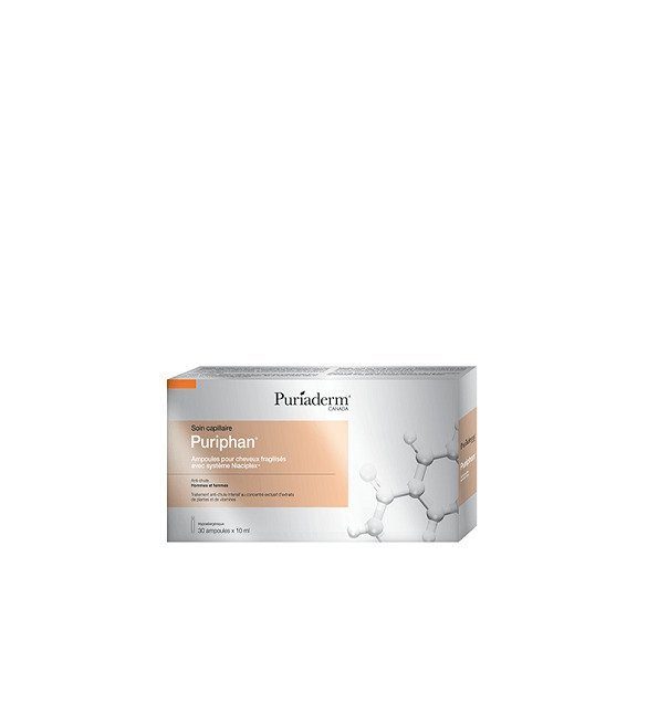 puriphan_ampoules-1.jpg Puriaderm Puriphan Ampoules Cheveux Fragilisés 30 Ampoules*10 ml – Image 1