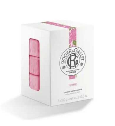 ROGER ET GALLET SAVONS BIENFAISANTS 300G ROSE