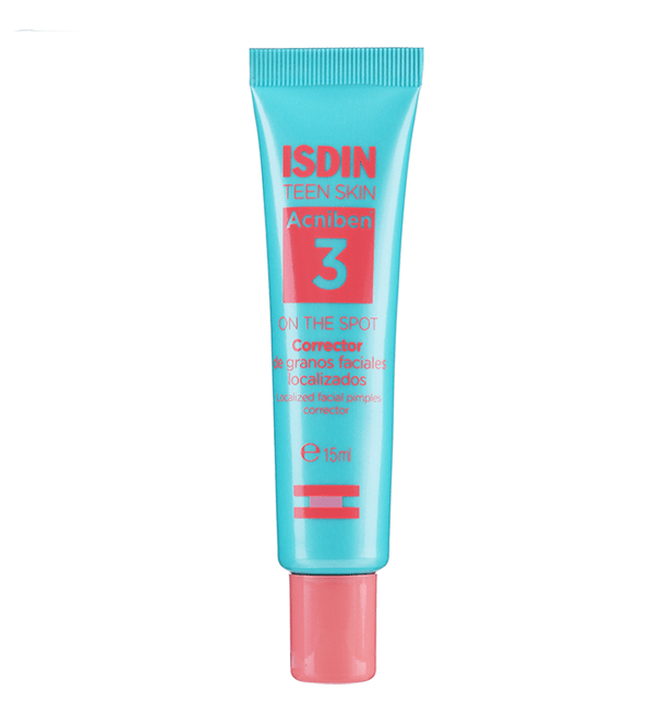 sdrzeqtz.png ISDIN TEEN SKIN ACNIBEN 3 ON THE SPOT CORRECTEUR LOCALISER 15 ML – Image 1