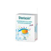 Sterisoin Compresses Oculaires Opaques Adhésives Junior x10 – Protection & Confort Enfant