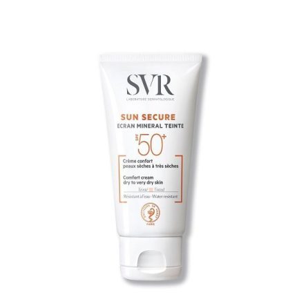 SVR ECRAN SUN SECURE MINERAL TEINTE Peaux Séches  SPF50+ 60G