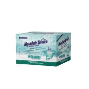 MOUNTAIN BREEZE POCKET PACKS COOL MINT 24 BANDES DE MENTHE VERTE