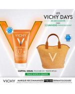 VICHY OFFRE CAPITAL SOLEIL BB EMULSION ANTI-BRILLANCE TEINTEE TOUCHER SEC 50 ML