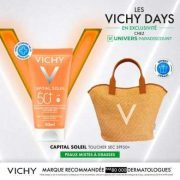Vichy Capital Soleil Émulsion Anti-Brillance SPF 50 Toucher sec – 50 ml
