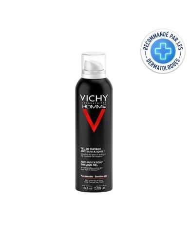 vichy-vichy-homme-gel-de-rasage-anti-irritations-150-ml-rasage-et-barbe.jpg VICHY HOMME GEL DE RASAGE ANTI-IRRITATIONS 150 ML – Image 1